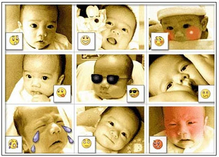 baby表情秀