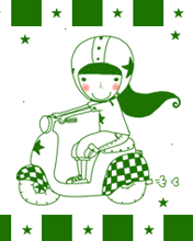 卡通手机图片,小女孩的快乐童年